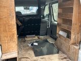 a van that has been built into the back of it