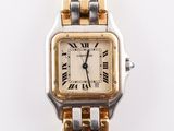 an image of a close up of a wrist watch with roman numerals