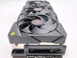 a close up of a video card with a fan on top of it