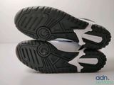 nike air force 1 low black white blue