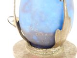 an image of a blue vase with a fish on it