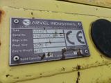 a close up of a sign on the side of a yellow truck