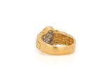 an image of a gold and diamond ring on a white background