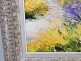 a picture of a painting on the wall of a room