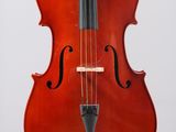 a close up of a cello on a white background