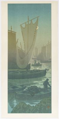 Henri Rivière (1864-1951) - Le premier quartier. - Photo 1