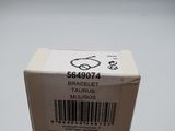 a box with a barcode on it sitting on a table