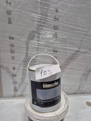 Lot de 2 pots Blancolor “Les Effets du Temps”, primaire déco…
