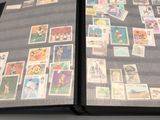 a book with a lot of stamps on it