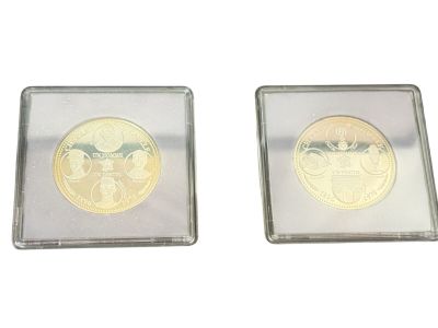 CLUB DE LA MONNAIE 2 pièces Charles de Gaulle en argent 800/…
