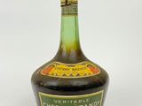 bottle of cherry brandy on white background with white background