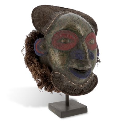 MASQUE BAMOUN Cameroun Hauteur : 37 cm