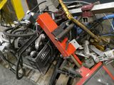 a pile of assorted items sitting on a pallet