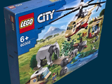 une boîte contenant un ensemble Lego City