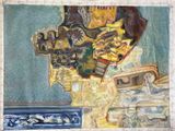 un tableau représentant une femme coiffée d'un chapeau
