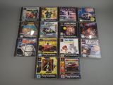 a lot of video games on the table together