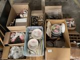 a lot of boxes of assorted items sitting on the floor