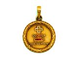 l'image d'une médaille d'or ornée d'une croix