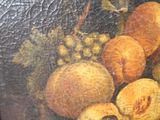 a painting of a bunch of fruit on a table