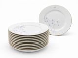 a stack of plates that are stacked on top of each other