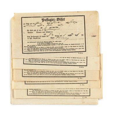 un vieux document sur lequel on a écrit quelque chose