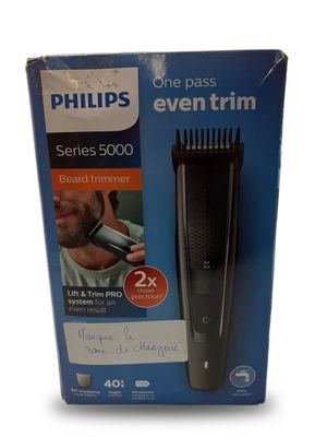 philips one pass even trim series 9000 beard trimmer