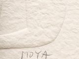 a piece of paper with a drawing of a cat on it