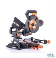 Scie à onglet coulissante multi-matériaux EVOLUTION R210SMS-…