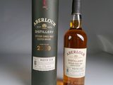 the bottle of aberlour distillery is next to the box