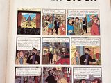 a picture of a comic book with a comic strip on it