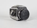 a small camera that is sitting on a table