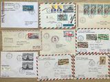 many mails that are on the table together