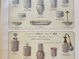 many different types of vases on display in this book