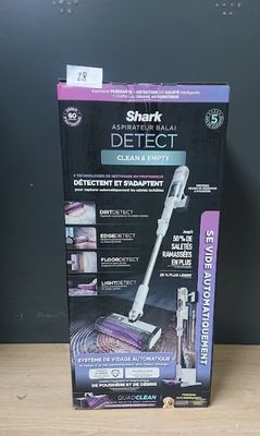 Aspirateur Balai sans fil - SHARK IW3612EU - 240 W - Vidage …