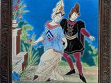 an image of a painting of a man and a woman dancing