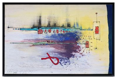 KLAUS BRANDNER (Vienne 1965) " Red Ribbon Positive ", 1995