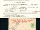 an old document with a picture of a man on it