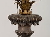 a candle that is sitting on top of a table