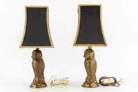 Loevsky & Loevsky, Deknudt, paire de lampes de table ornées … (photo 3)