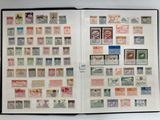 a book with a lot of stamps on it