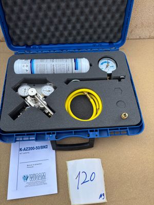 Valise de kit de détection de fuites pour installations frig…