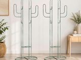 lot de 2 supports pour cactus