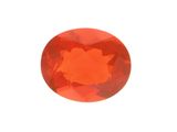 des saphirs orange sur fond blanc