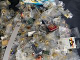 a pile of legos that are sitting on a table