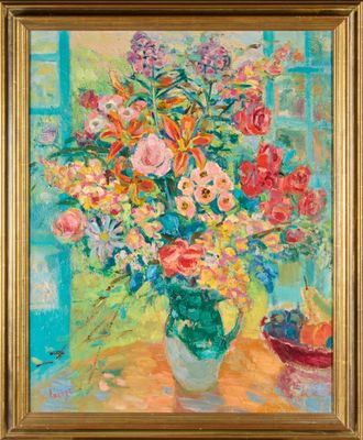 Germaine LACAZE (1908-1994). « Hommage à Odilon Redon ». - Photo 1