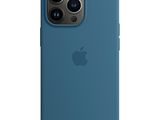 apple iphone 11 pro max silicon case - ocean blue