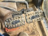 a close up of a car ' s dashboard with some buttons on it