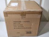 a cardboard box that is sitting on a table