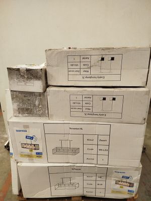 Lot de 15 articles de luminaires vendus en l'état - Différen…