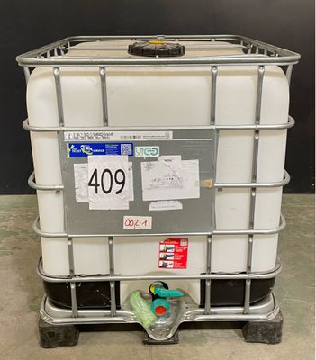a large container with a handle on a dolly
